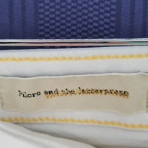 Pilcro and the Letterpress White Ankle Jeans Size 26 - Picture 8 of 16